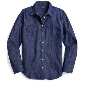 J.Crew Factory - Chambray Shirt (Rendezvous Blue Wash) Size: XL
